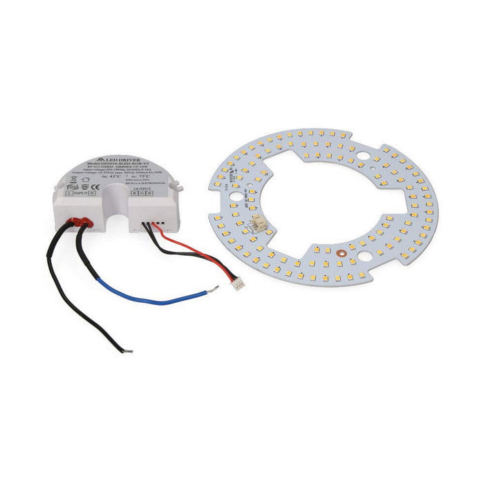Edm Recambio LED y Transformador para Ventilador 33808, 33809, 33810, 33811, 33812 y 33814