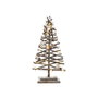 Decoris Árbol de troncos micro led efecto nevado 25 x 12 x 50 cm Luz Cálida