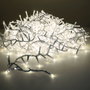 Lumineo Guirnalda LED 11m 500 Luces Blanco Cálido Multifunción 8 Modos IP44 Exterior e Interior para Árbol de Navidad