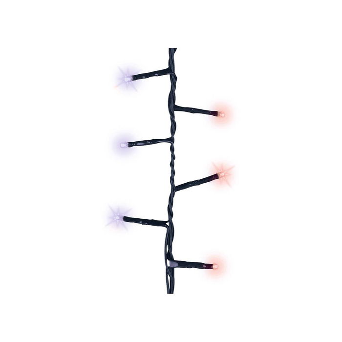 Lumineo Guirnalda led compact 750 leds parpadeante exterior morado y naranja cable negro 21 m Lumineo Guirnalda led compact 750 leds parpadeante exterior morado y naranja cable negro 21 m