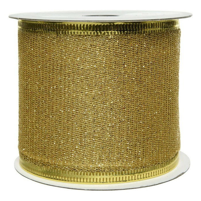 Decoris Lazo con purpurina dorado 270x6,3cm
