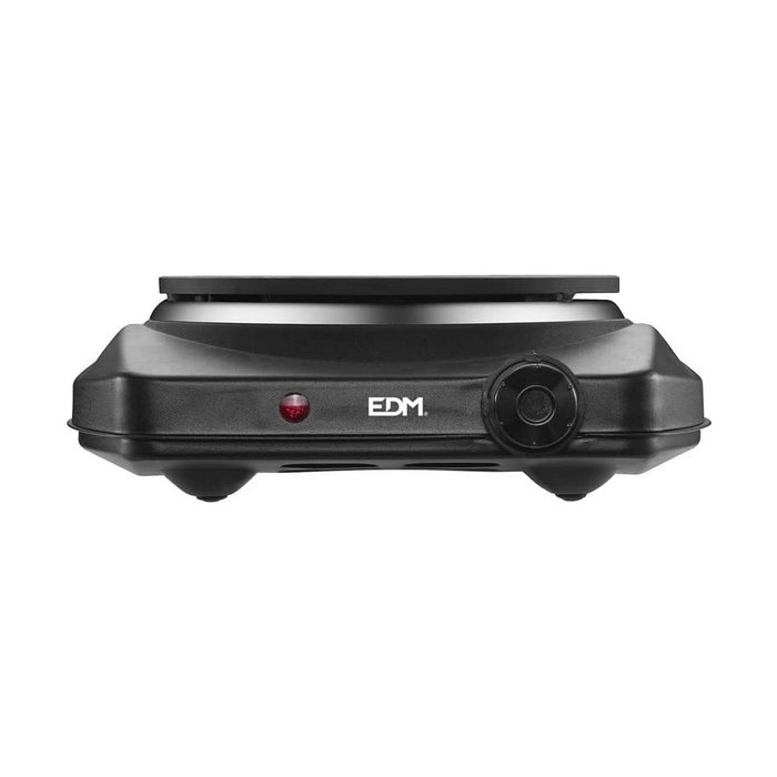 Edm Cocina eléctrica 1 fuego CE/A13 1400 W Negra