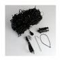 Cortina de luces LED Blanco cálido 360 leds 8 m