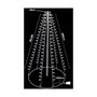 Cortina de luces LED Blanco cálido 360 leds 8 m