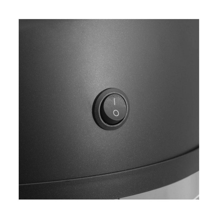 5Five Papelera con sensor de apertura automática Alpha plata/negro 42 l