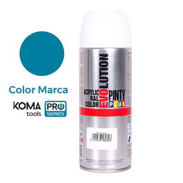 Pinty Plus Pintura Spray Ral 230 50 40 Azul Color Corporativo Koma 400 ml