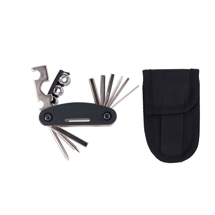 Dunlop Multiherramienta para Bicicleta 15 Funciones Acero Negro Colores Surtidos