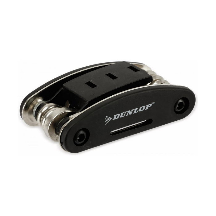 Dunlop Multiherramienta para bicicleta con 15 funciones, Negro