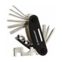 Dunlop Multiherramienta para bicicleta con 15 funciones, Negro
