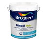 Bruguer Pintura Plástica Acrílica Estirenada Interior/Exterior Blanco Mate 4L