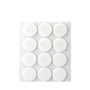 Inofix Plasfix Pack 12 Fieltros Adhesivos Blancos Sinteticos Ø22mm Lana Acrílica Protección Suelo