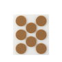 Inofix Plasfix Pack 8 Fieltros Adhesivos Marron Sinteticos Lana Acrílica Ø27mm Protección Suelo Silencio Ruido
