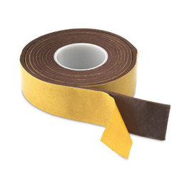Inofix Cinta de Fieltro Adhesivo Marrón 25 mm x 1,5 m