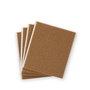 Inofix Plasfix Pack 4 Fieltros Marron Sintetico Adhesivo 100x85mm