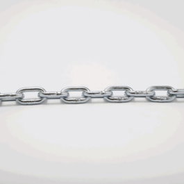 Katiak Cadena de eslabones modelo L de acero zincado ø10 mm, 14 m