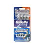 Gillette Sensor3 Comfort Maquinilla de Afeitar Azul, 4 Unidades