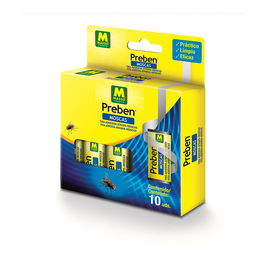 Massó Tira Atrapa Moscas para Interior/Exterior - 10 Unidades sin Insecticida