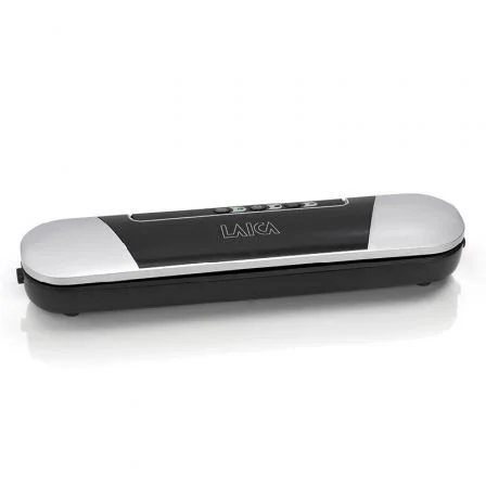 Laica VT3205 Envasadora al Vacío 90W, Automática con Ajuste de Presión y Sellado, Incluye Cortador y Rollos