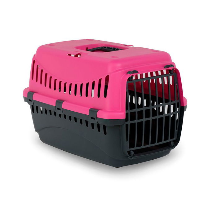 Nayeco Transportín Pegaso 46 x 31 x 32 cm Colores Surtidos Fácil Limpieza Cierre Seguro Puerta Metálica