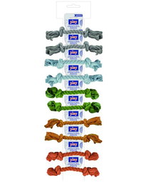 Nayeco Ristra Cuerda Dental 27,5 cm (Set de 10) - Juguete para Perros, Higiene Dental
