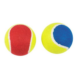 Nayeco Pack 2 Pelotas de Tenis para Perros, 6 cm de Diámetro, Accesorios de Juego