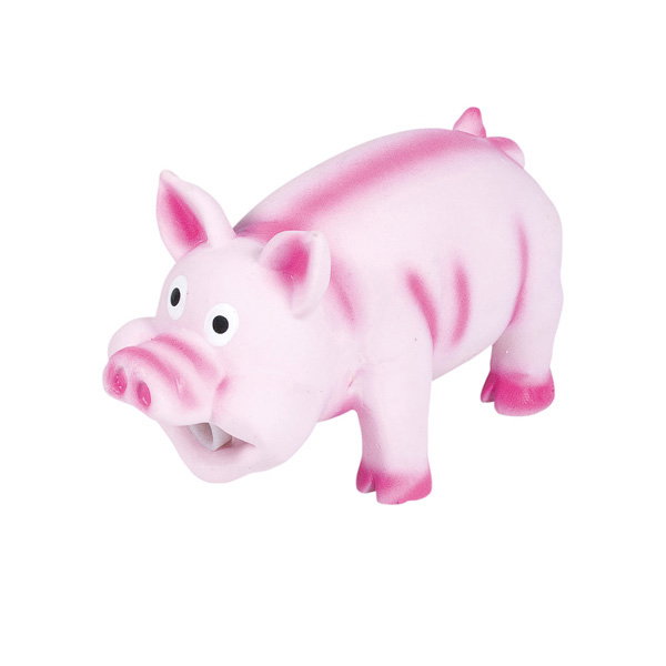 Nayeco Cerdito de látex con sonido real, colores surtidos, 15 cm