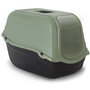 Nayeco Gatera Eco line Plástico Reciclado 57 x 39 x 41 cm con Puerta Basculante para Mascotas