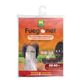 Massó Delantal Protector de Calor 60x90cm Resistente a Altas Temperaturas para Barbacoas y Chimeneas