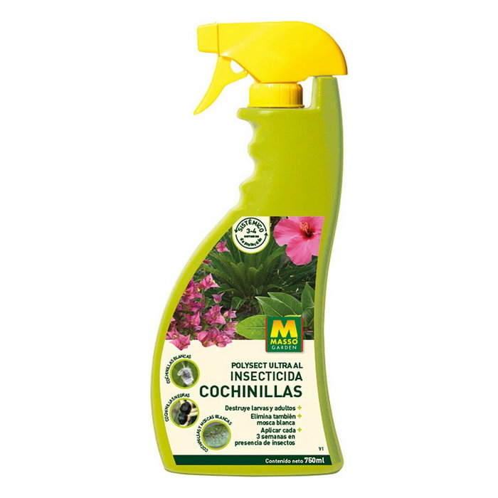 Massó Insecticida sistémico contra cochinillas con pistola pulverizadora, 750 ml Massó Insecticida sistémico contra cochinillas con pistola pulverizadora, 750 ml