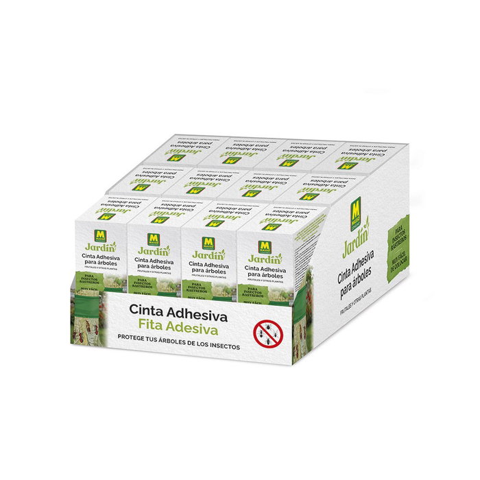 Massó Cinta Adhesiva Protectora para Árboles 5 m Barrera Física Contra Insectos Rastreros