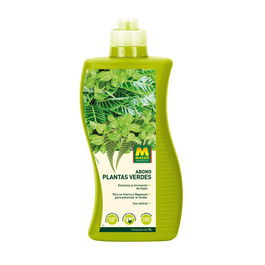 Massó 234103 Abono Líquido para Plantas Verdes, Favorece Hojas y Potencia el Verdor y Vitalidad, 1L