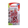FISCHER Taco Duopower ø6 x 30 mm para tornillos de 3-4 mm, 45 unidades