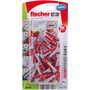 FISCHER Taco Duopower ø6 x 30 mm para tornillos de 3-4 mm, 45 unidades