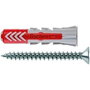 Fischer Duopower ø6 x 30 mm + tornillos ø4,5 x 40 mm, blíster 12 uds