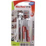 Fischer Duopower ø10 x 50 mm + tornillos ø7 x 69 mm, blister 4 uds