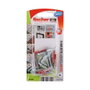 Fischer 535000 Blister 6 Tacos + Alcayatas Duopower Ø6x30mm Nylon Hormigón Ladrillo Hueco Paredes