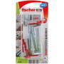 Fischer Blister 4 tacos Duopower ø8x40mm con alcayatas
