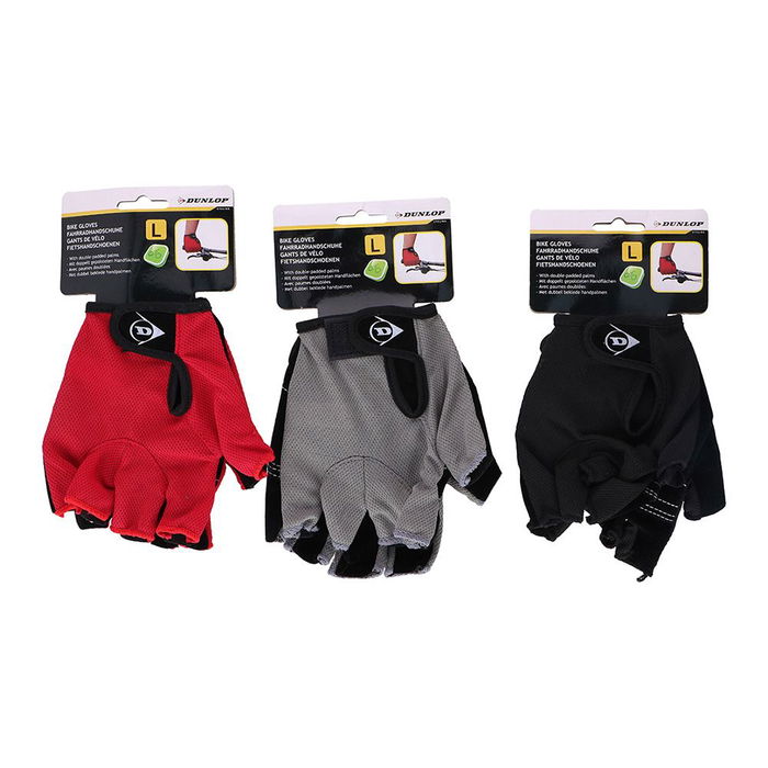 Dunlop Guantes de ciclismo talla L, colores/modelos surtidos Dunlop Guantes de ciclismo talla L, colores/modelos surtidos
