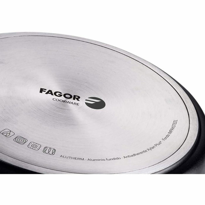 Fagor Alutherm Sartén de aluminio negra 24 cm Fagor Alutherm Sartén de aluminio negra 24 cm