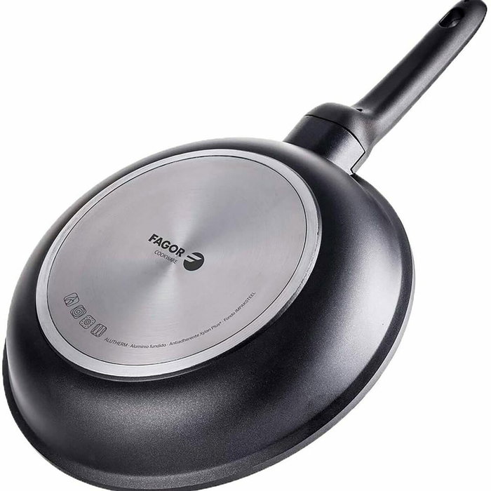 Fagor Alutherm Sartén de aluminio negra 24 cm Fagor Alutherm Sartén de aluminio negra 24 cm