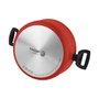 Fagor Olla Máxima con Tapa Roja de Aluminio Ø24 x 11 cm