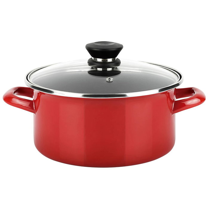 Fagor Olla Optimax con tapa roja Ø24 x 13cm