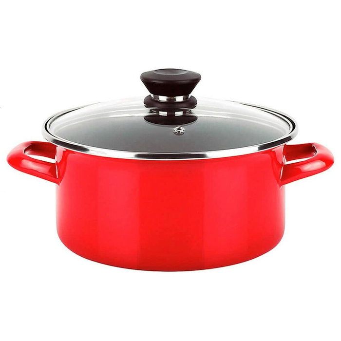 Fagor Olla Optimax con tapa roja Ø26 x 14cm