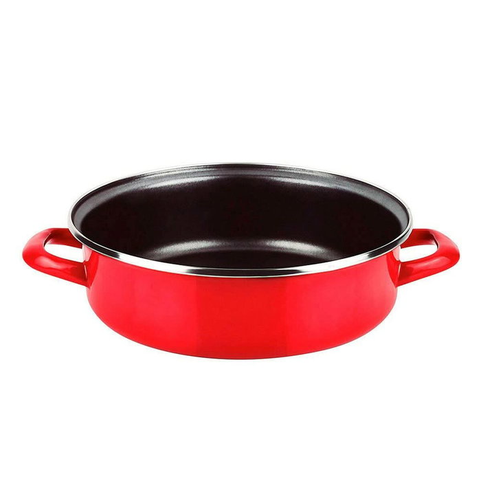 Fagor Tartera Optimax Roja de Acero Esmaltado 26cm