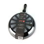 Fagor Indutherm Sartén de Acero Esmaltado Negra 28 cm