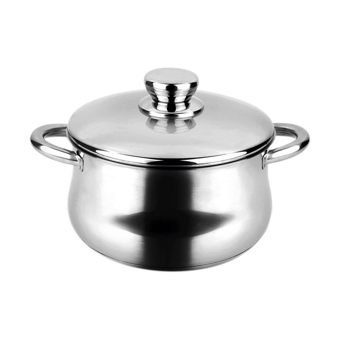 Fagor Olla Silverinox 6,8 l con tapa de acero inoxidable 18/10 ø24 x 15 cm