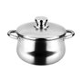 Fagor Olla Silverinox 6,8 l con tapa de acero inoxidable 18/10 ø24 x 15 cm