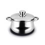 Fagor Silverinox Olla Inoxidable 18/10 6,8 L Ø24 x 15 cm con Tapa de Acero Inoxidable, Fondo Termodifusor, Apta para Todo Tipo de Fuegos