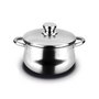 Fagor Silverinox Olla Inoxidable 18/10 6,8 L Ø24 x 15 cm con Tapa de Acero Inoxidable, Fondo Termodifusor, Apta para Todo Tipo de Fuegos