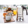 Fagor Etnica Cafetera de acero inoxidable 18/10, 4 tazas